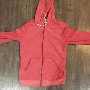 Comfy basic red hoodie